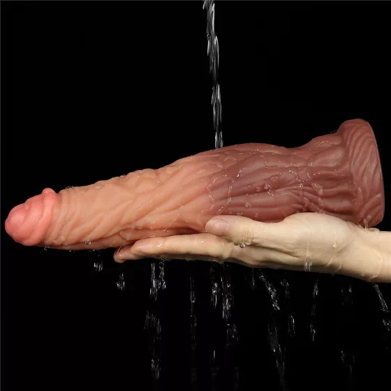 Nature Cock – dupla rétegű, szilikon dildó (9,5")