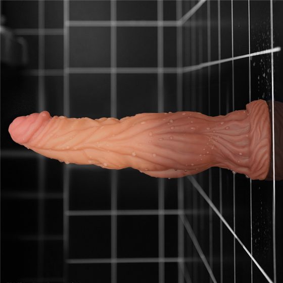Nature Cock dupla rétegű, szilikon dildó (9,5")
