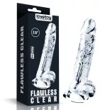 LoveToy – Flawless tapadótalpas dildó (7,5")
