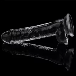 LoveToy – Flawless tapadótalpas dildó (7,5")