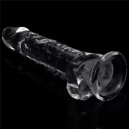 LoveToy – Flawless tapadótalpas dildó (7,5")