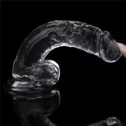LoveToy – Flawless tapadótalpas dildó (7,5")