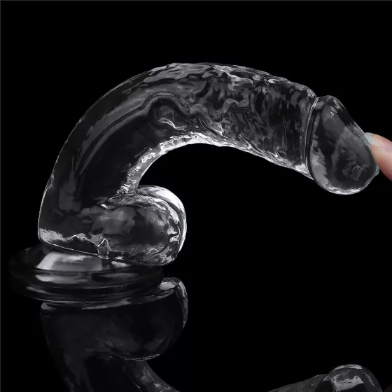 LoveToy – Flawless tapadótalpas dildó (7,5")