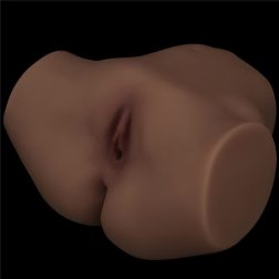   LoveToy Streetgirl's Sensation Pulse III. maszturbátor - szívó, vibrációs funkcióval (barna bőrszín)