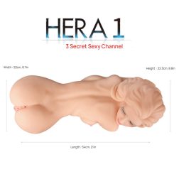 Kokos Hera 1 mini női test maszturbátor 