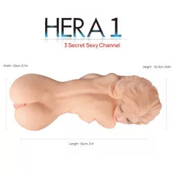 Kokos – Hera 1 mini női test maszturbátor 