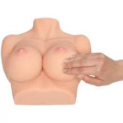 Kokos Bouncing Titties női mell maszturbátor (D méret)