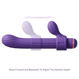   Otouch Magic Stick S1 Plus vibrátor + 4 db klitorisz izgató feltét (lila)