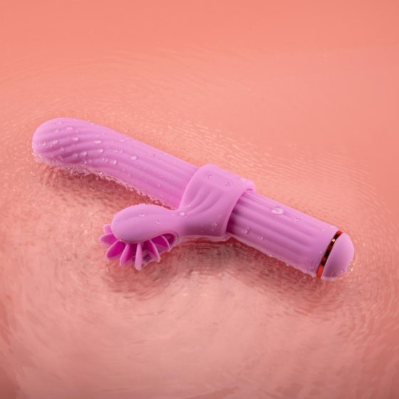 Otouch Magic Stick S1 Plus vibrátor + 4 db klitorisz izgató feltét (rózsaszín)