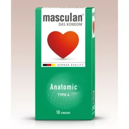 Masculan Anatomic formázott óvszer (10 db)