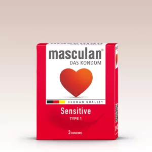 Masculan – Sensitive, extravékony óvszer (3 db)