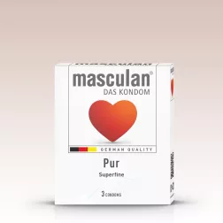 Masculan Pur extra vékony óvszer (3 db)