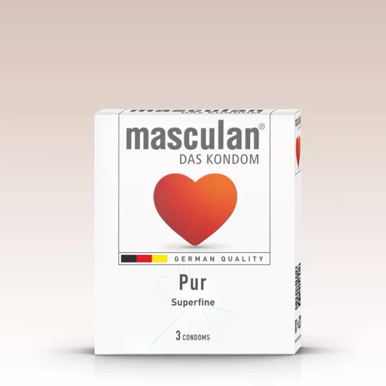 Masculan – Pur extravékony óvszer (3 db)