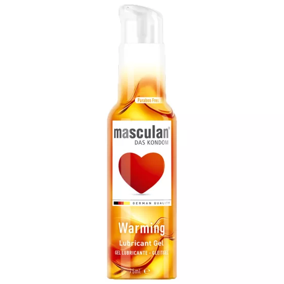 Masculan Warming vízbázisú síkosító, melegítő hatással (75 ml)