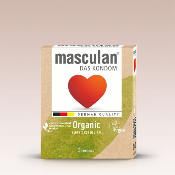 Masculan Organic vegán óvszer (3 db)