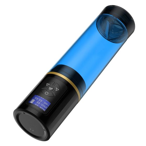 Migyy automatikus, akkumulátoros péniszpumpa LCD kijelzővel.