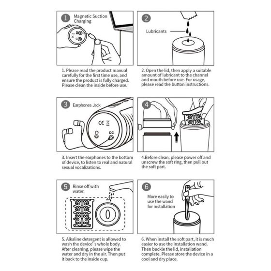 Migyy Servant Of Love fel-le mozgó, pörgő-forgó maszturbátor, hanghatással.