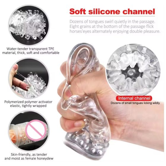 Migyy Servant Of Love fel-le mozgó, pörgő-forgó maszturbátor, hanghatással.