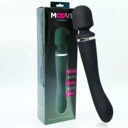 Moove 2in1 masszírozógép és vibrátor (fekete)