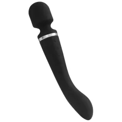 Moove 2in1 masszírozógép és vibrátor (fekete)