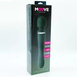 Moove 2in1 masszírozógép és vibrátor (fekete)