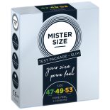 Mister Size 3 db-os próbacsomag (47-49-53 mm)