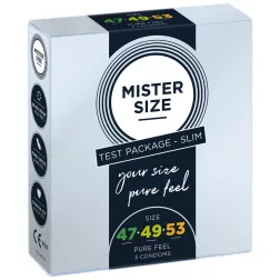 Mister Size – 3 db-os próbacsomag (47-49-53 mm)