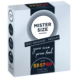 Mister Size – 3 db-os próbacsomag (53-57-60 mm)