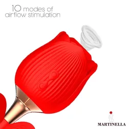   Martinella – Rose léghullámos csiklóizgató vibrációval