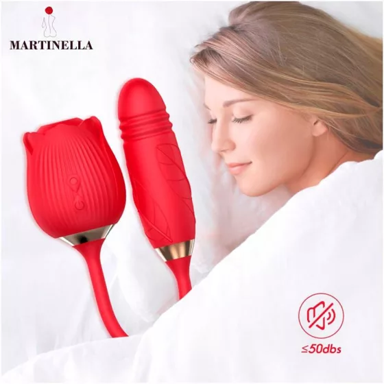 Martinella – Rose léghullámos csiklóizgató és lökővibrátor