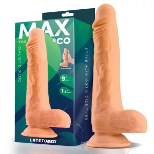 Max & Co – Tod realisztikus, tapadótalpas dildó (20,5 cm)