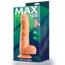 Max & Co Cloud realisztikus, tapadótalpas dildó (21 cm).