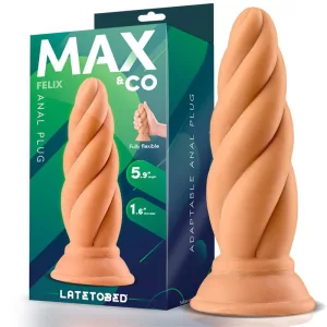 Max & Co – Felix csavaros anál dildó (15 cm)