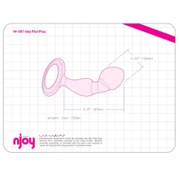 njoy – Pfun Plug acél prosztata dildó
