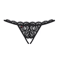 Obsessive 831-THC-1 nyitott tanga (fekete)