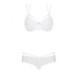 Obsessive 860-SET-2 kétrészes szett (fehér)
