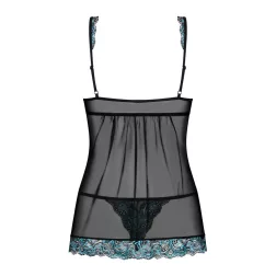 Obsessive Amanta babydoll és alsó (fekete)