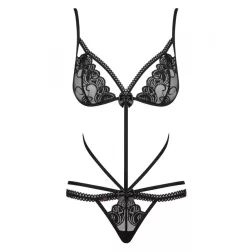 Obsessive Wonderia teddy (fekete)