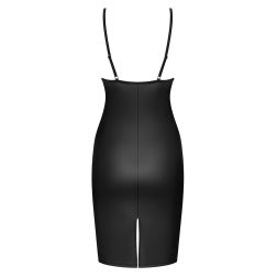 Obsessive Redella fűzős ruha és alsó (fekete)