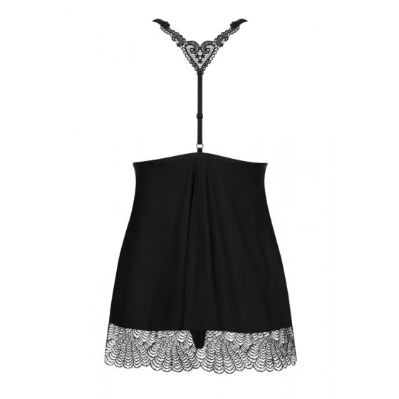 Obsessive Chiccanta babydoll és alsó (fekete)