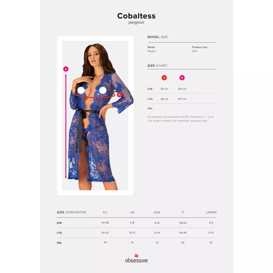 Obsessive – Cobaltess köntös.