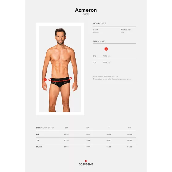 Obsessive Men Azmeron férfi alsó.