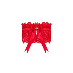 Obsessive Amor Cherris harisnyakötő pánt (piros)