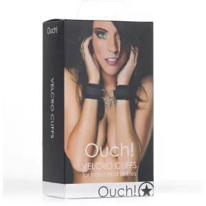Ouch! – tépőzáras csuklókötöző pár