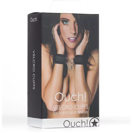 Ouch! – tépőzáras csuklókötöző pár