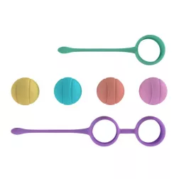  Party Color Toys – Boly variálható belső ballasztgolyós gésagolyószett két hámmal.