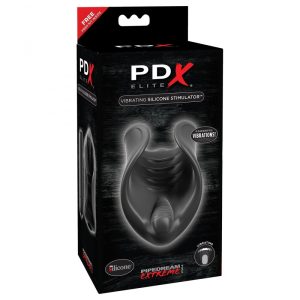 PDX Elite Vibrating Silicone Stimulator vibrációs pénisz stimuláló