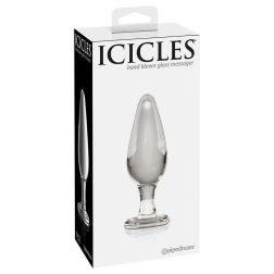 Icicles hosszított anál dildó üvegből