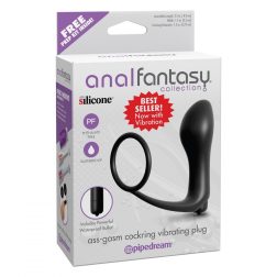 Anal Fantasy Ass-Gasm anál vibrátor, péniszgyűrűvel