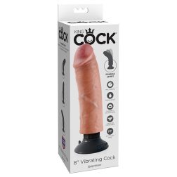 King Cock 10" hajlítható vibrátor (25 cm)